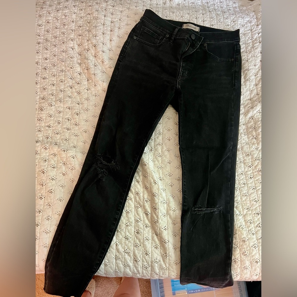 Madewell high rise skinny jeans